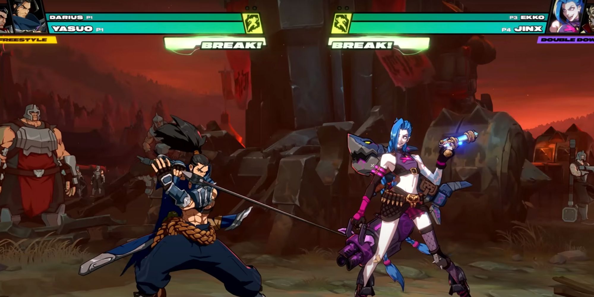 「私たちはむしろゲームを出したいだけです:」リーグ・オブ・レジェンドの戦闘機2xkoは、発売時に驚くほど小さな名簿を持っています