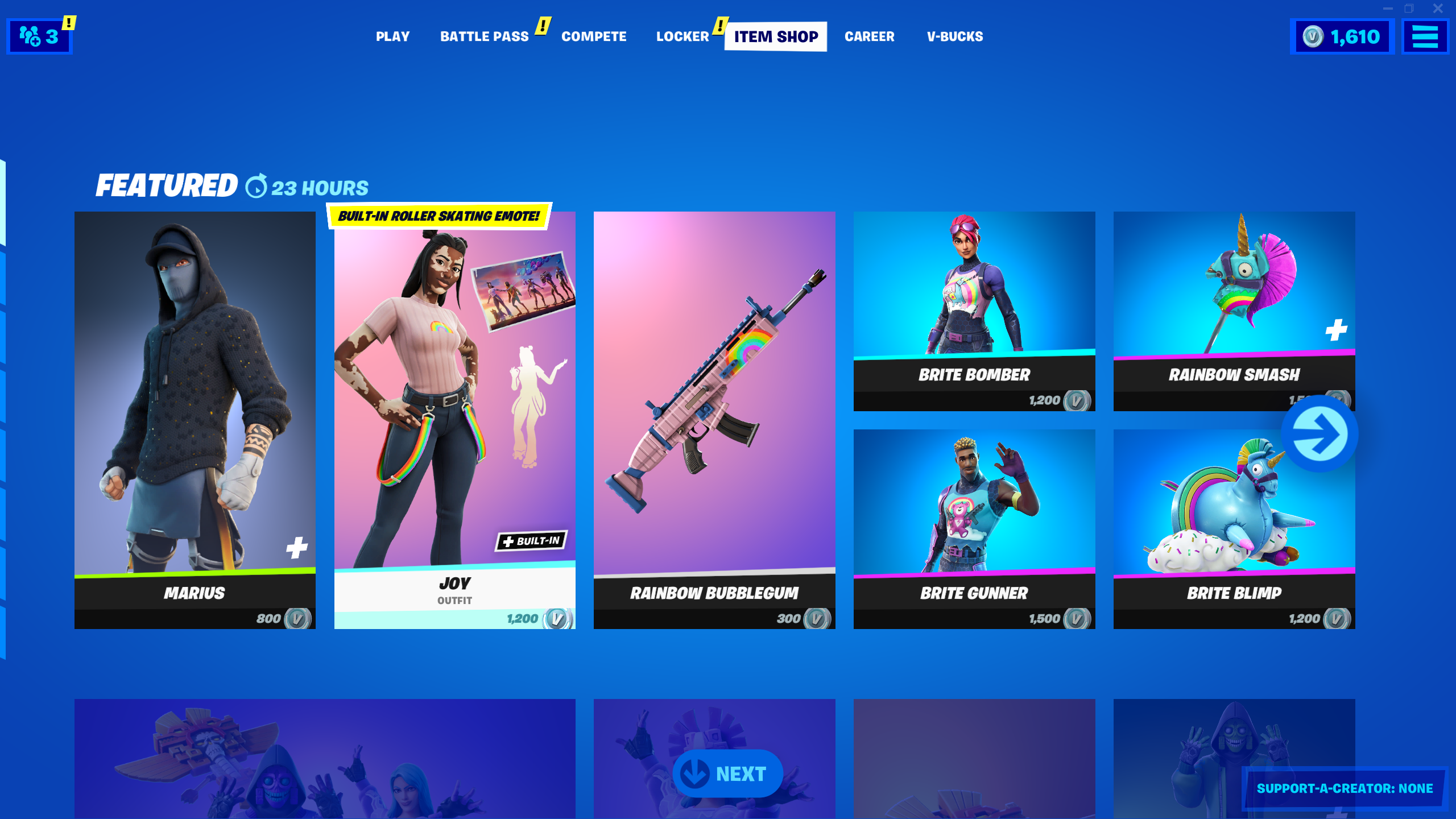 4月29日今日のFortniteアイテムショップ：Emotes、衣装、バンドルなど