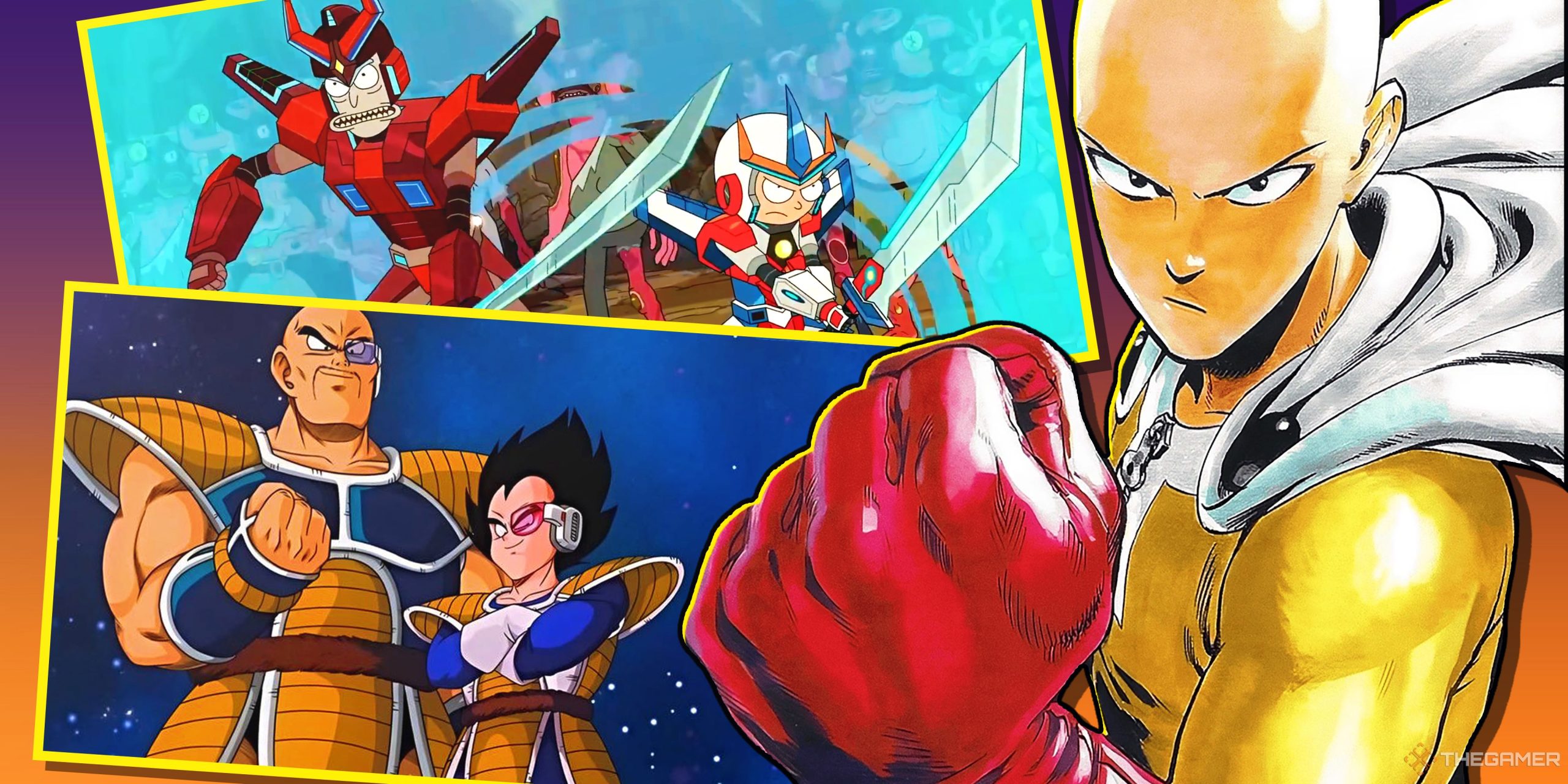 無敵：征服を完全に破壊する10のアニメーション文字