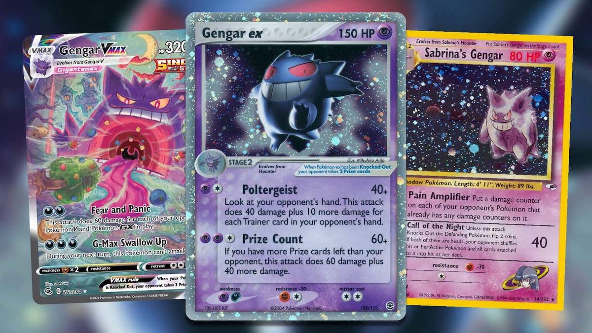 PokémonTCG：10個の最も価値のあるGengarカード