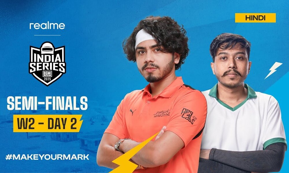 BGIS 2025準決勝週2日2日目のポイントテーブル