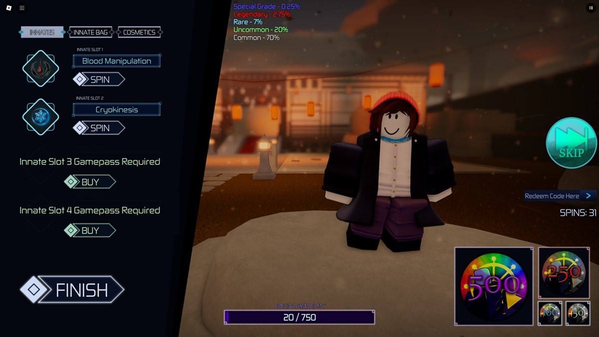 PVPのための最高の柔術の無限の生来技術