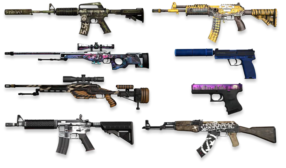 Counter-Strike2（CS2）で最高の武器：すべてのプレイヤーのトップピック