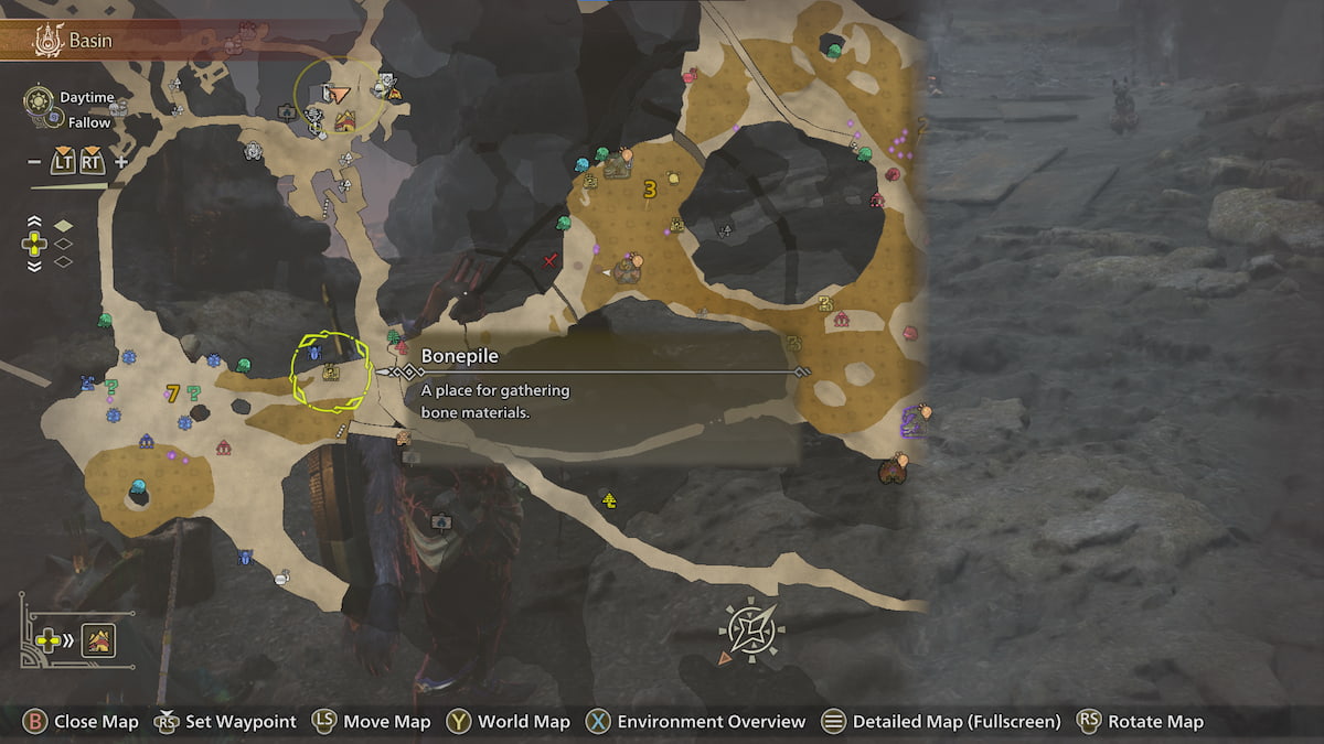 Monster Hunter WildsのDragonbone Relic Location