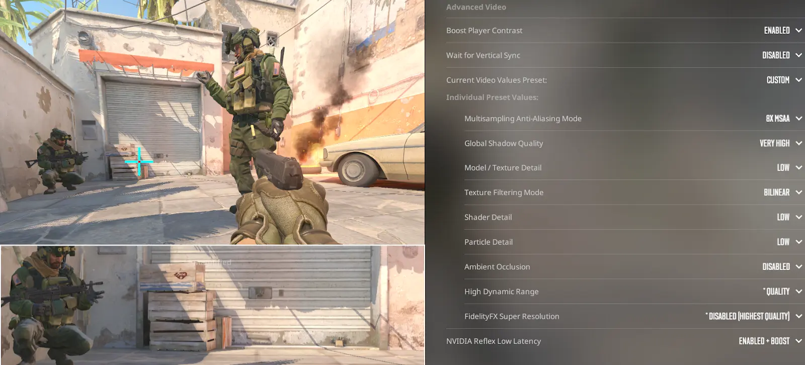 FPSを増やすための最高のCS2ビデオ設定と視認性の向上