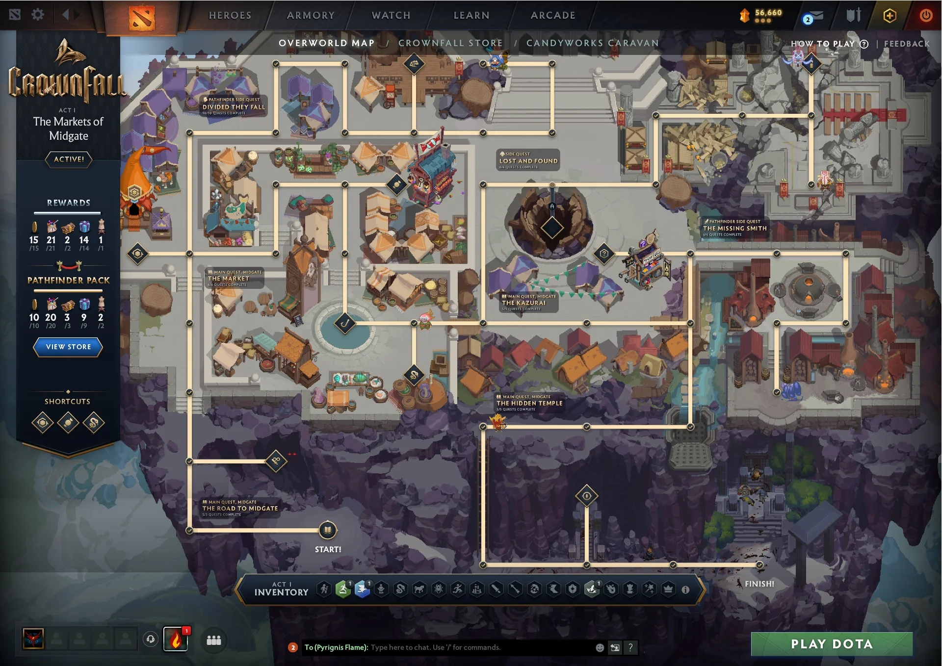 Dota 2 Crownfallイベントでキャンドルトークンを取得する方法は?