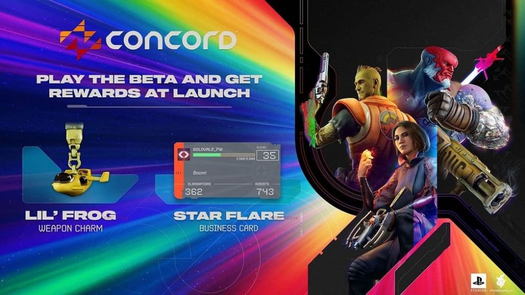Concord Beta Rewardsのロックを解除する方法:無料のキャラクター、化粧品など!