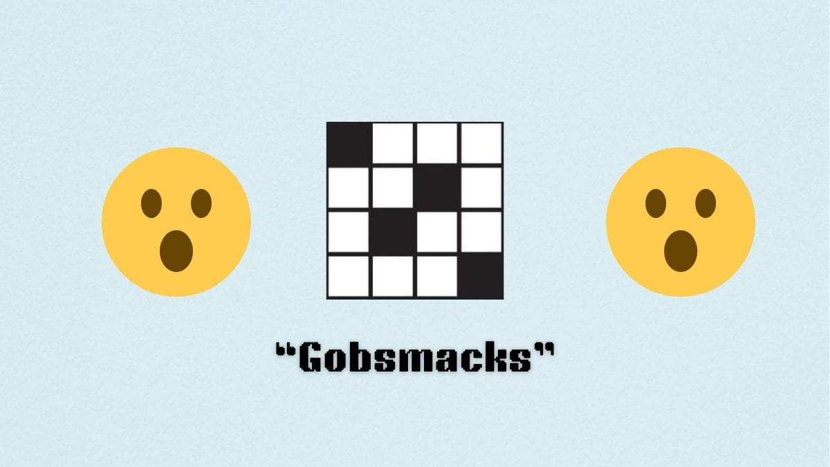 'Gobsmacks' NYTミニクロスワードパズルの手がかりの答えとヒント