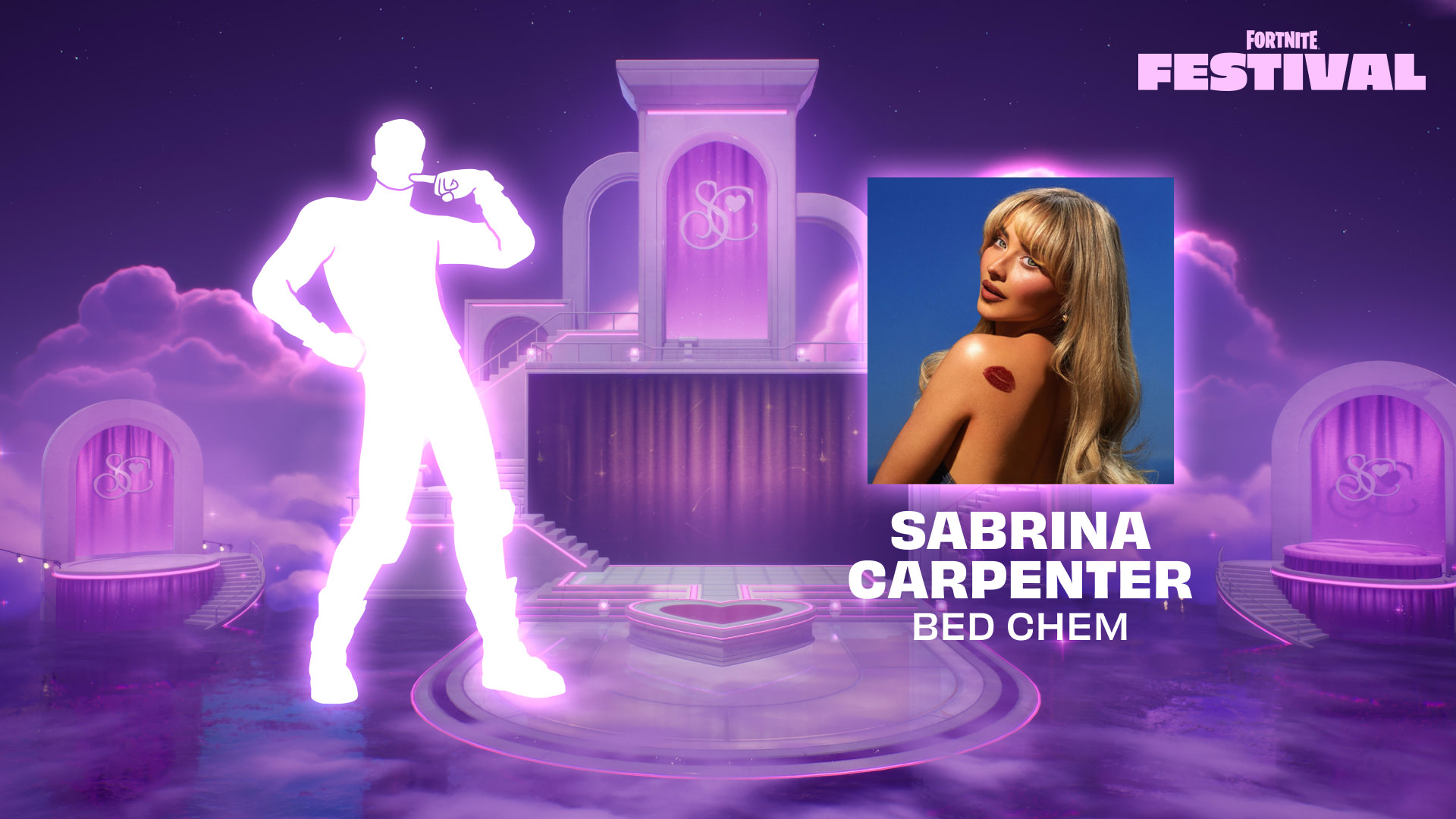 サブリナとの踊り：FortniteがSabrina Carpenterとのインタラクティブコンサートを開始します