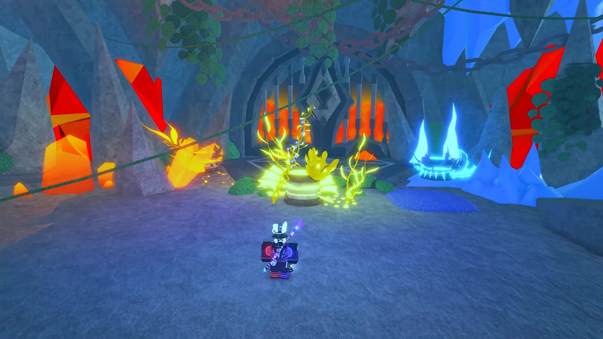 落ち着いたゾーンのドアを開けて、フィッシュの彫像チェストパズルを解く方法