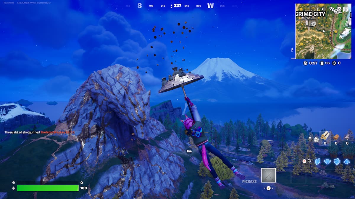 Fortniteプレイヤーは、非常に具体的な指示で隠されたウルフパッククエストを発見します