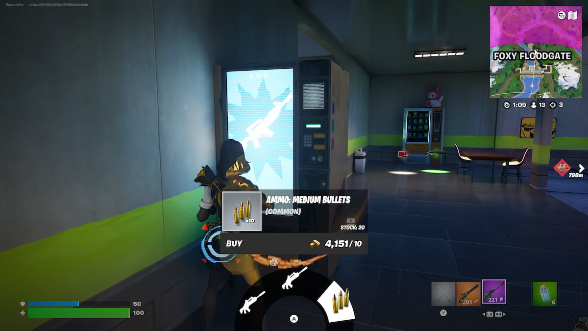 Fortniteの自動販売機は現在、ダンス税を要求しています