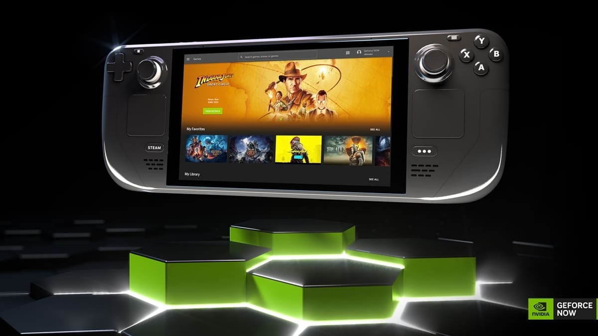 Geforceは現在、正式にSteamデッキに来ています