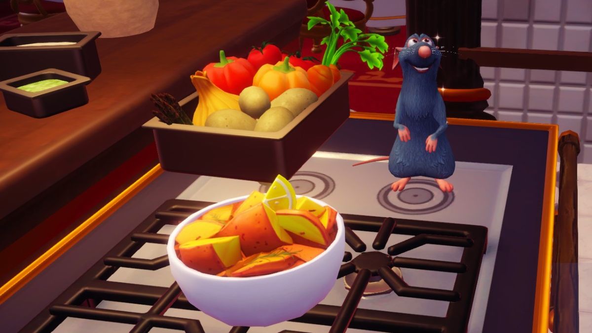 ディズニードリームライトバレーでギリシャポテトを作る方法