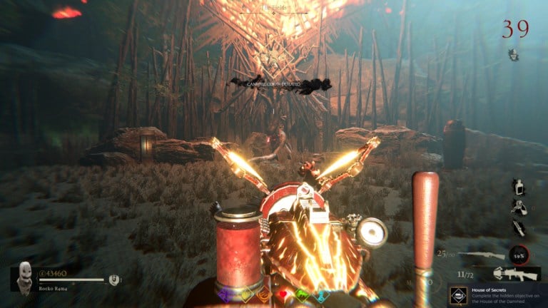 Skerの儀式でHouse of the Damnedで隠された目標を完了する方法