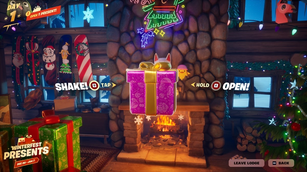 Fortnite Winterfestで現在のバグを修正する方法