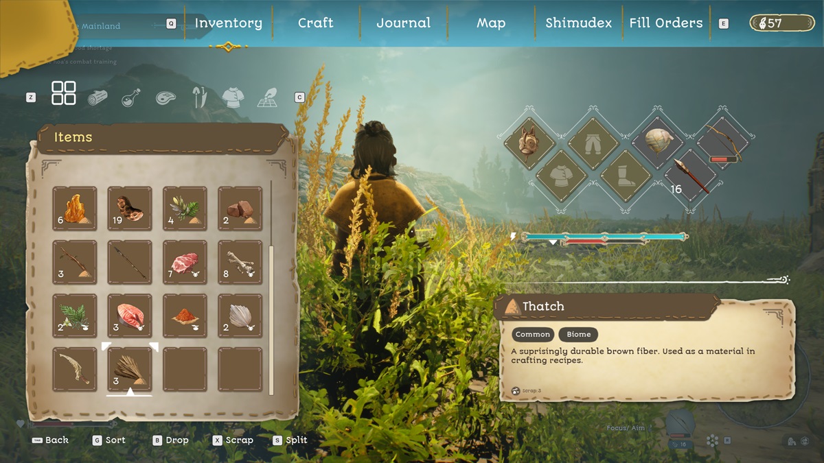 アガスバの塔でthatchを見つける方法