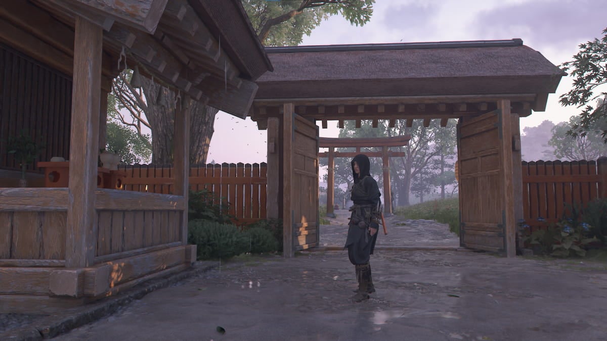 アサシンの信条の影：神社で敬意を払う方法