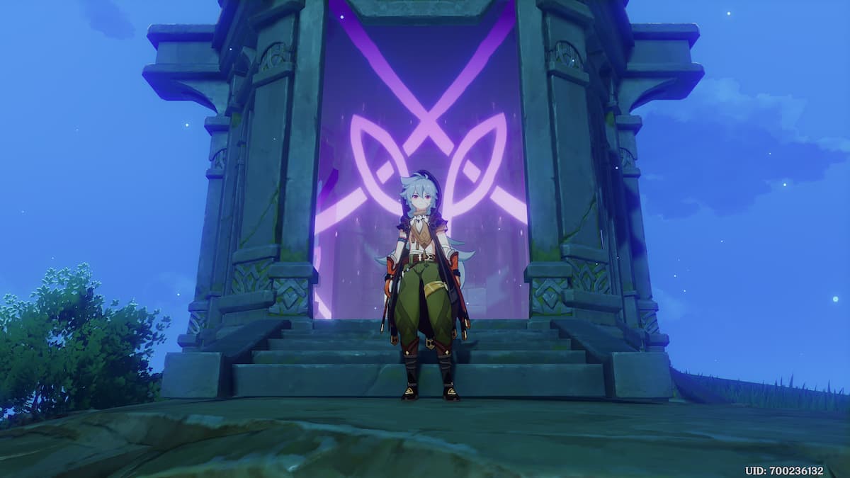 ジェンシンの衝撃における深さのすべてのイナズマ神社