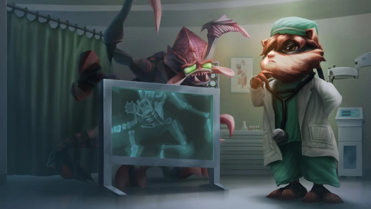 どのLOLチャンピオンが「患者！なぜあなたはベッドから出たのですか？」？