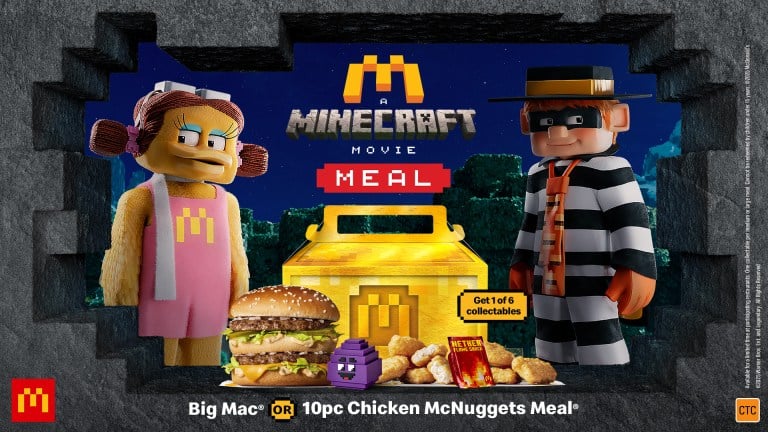 Macca's and a Minecraft Movieは、Xboxシリーズxプレゼントのためにオーストラリアのトップゲーマーとチームを組みます