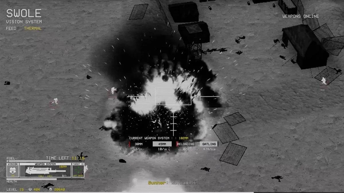 誰かがコールオブデューティのクラシックAC-130ガンシップミッションからフルゲームを作成しました