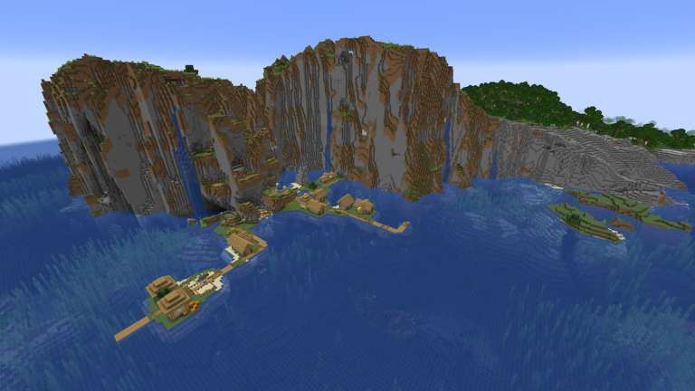 Java&Bedrockのための最高のMinecraft Island Seeds(2025年3月)