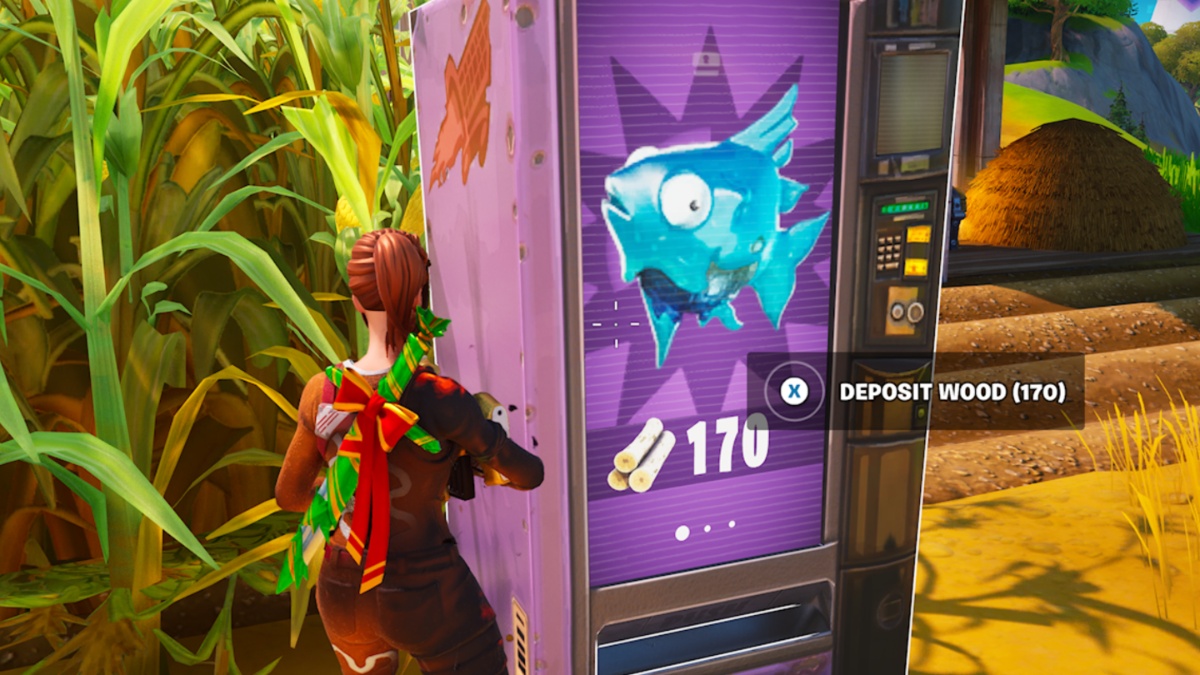 Fortnite Remixのすべての自動販売機の場所