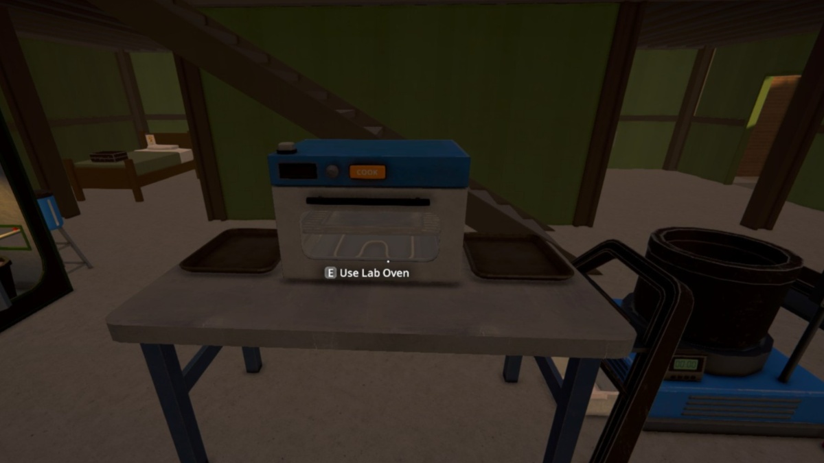 スケジュール1でラボオーブンのロックを解除して使用する方法