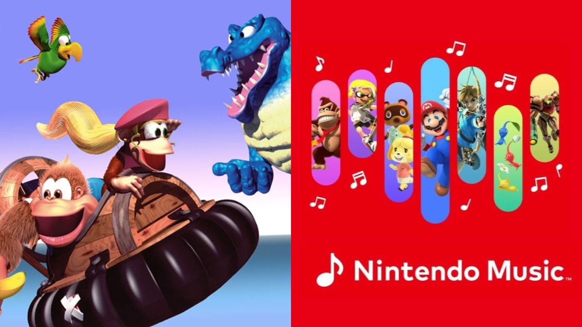 ドンキーコングカントリー3が任天堂の音楽に到着し、3部作全体がアプリで利用可能になりました