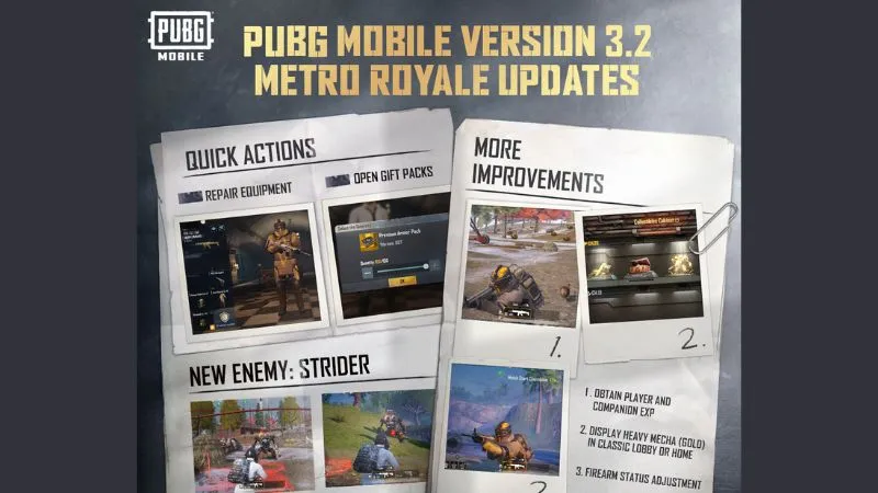 Pubg Mobile3.2アップデート:120 FPSとMetro Royale紹介