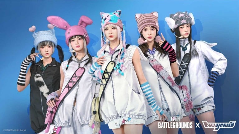 Pubg X NewJeansのコラボレーションは、現在PCでライブになりました