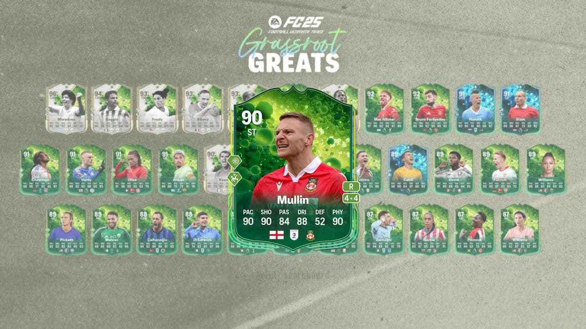 EA FC 25 Paul Mullin Grassroot Greats SBC Solutions