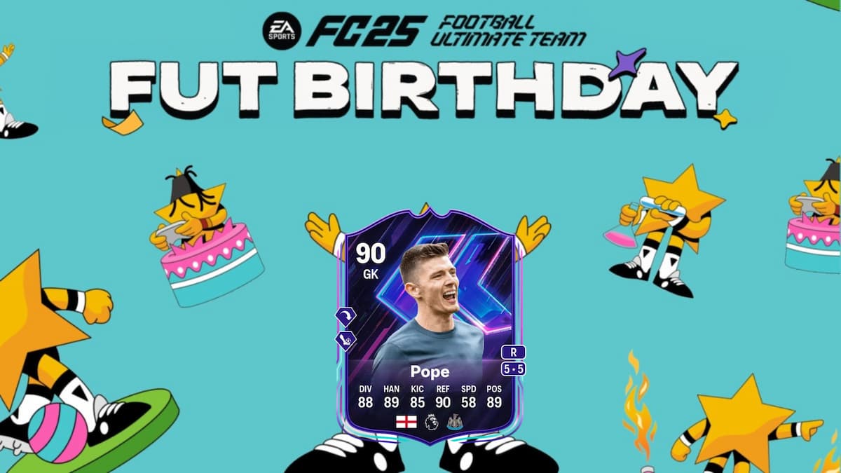 EA FC 25 Nick Pope Flashback SBC Solutions