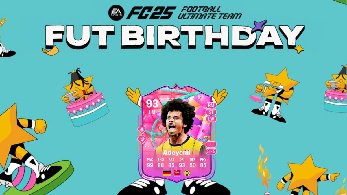 EA FC 25 Karim Adeyemi Fut Birthday SBC Solutions