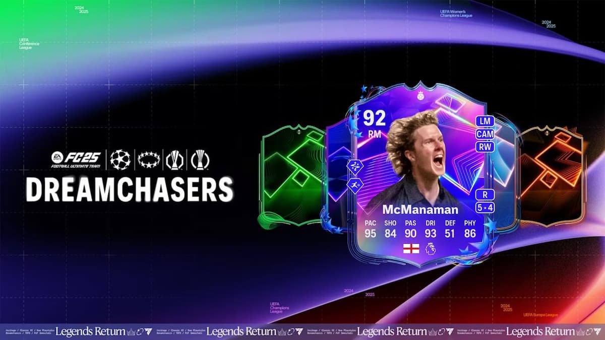 EA FC 25 Steve McManaman DreamChasers Hero SBC Solutions
