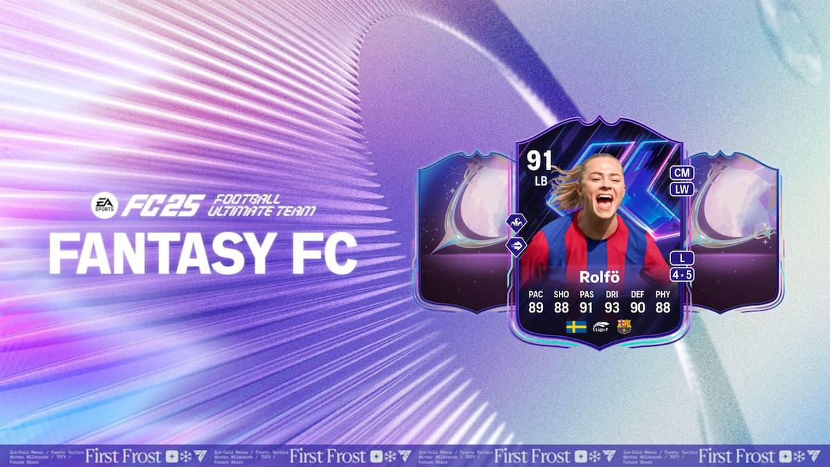 EA FC 25 Fridolina Rolfo Flashback SBC Solutions