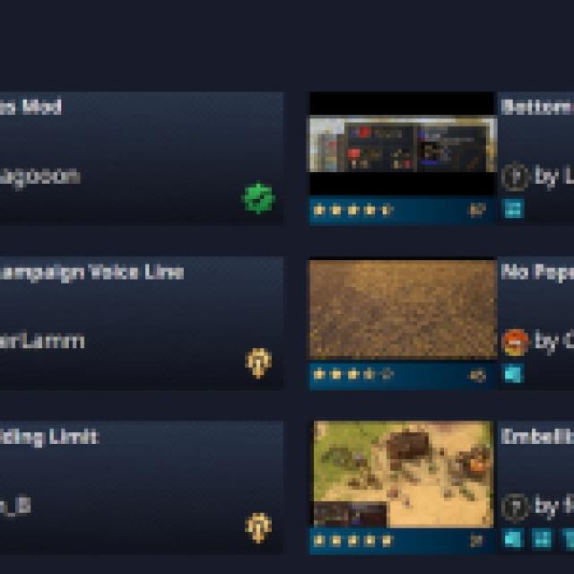 Age of Mythology RatholdにはMODサポートがありますか？