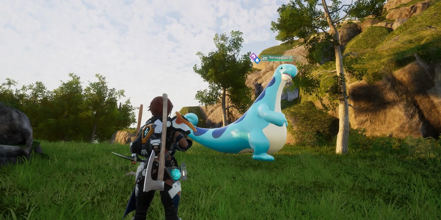 Palworldでリラキャウルスを見つけてキャッチする方法