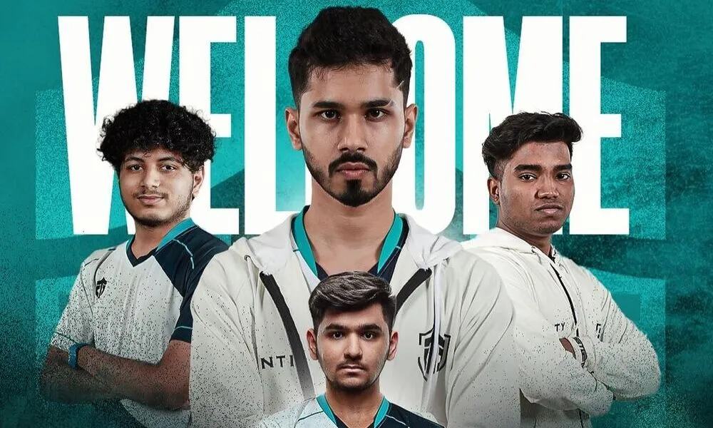 エンティティはBGMI名簿の変更を発表します：Aquanox and Raiden in、GamlaboyとPukar Out