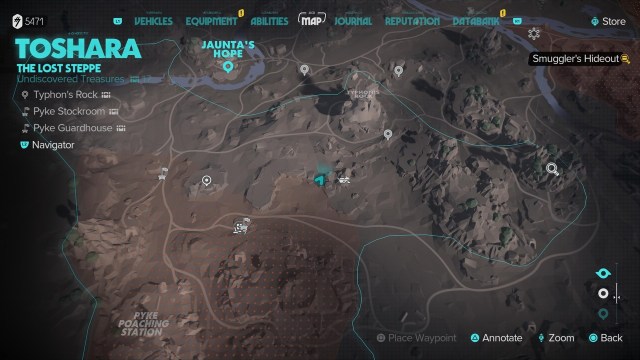 スターウォーズは密輸業者の隠れ家の場所と報酬を禁止しています