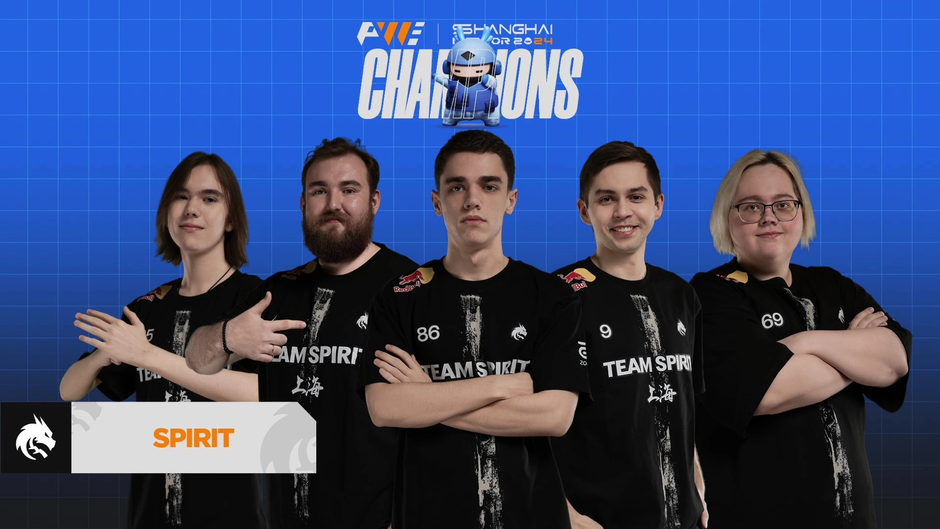 チームスピリットは、2024年の完璧な世界上海少佐を獲得します