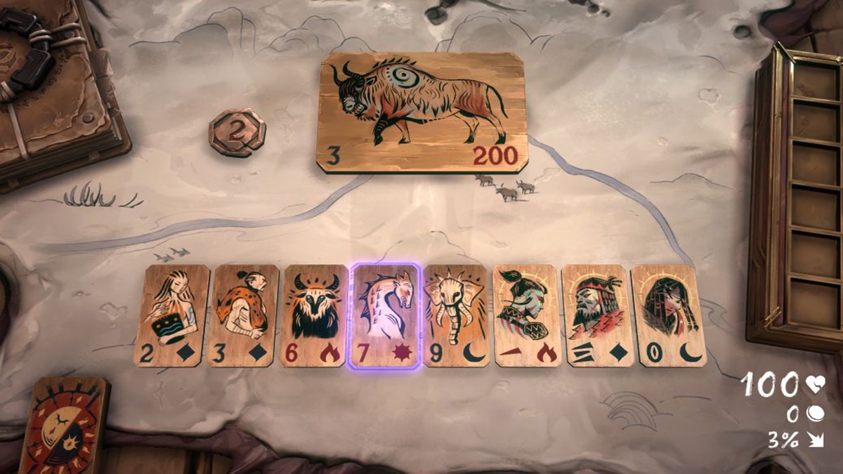 デーモンの手は笑の狂ったカードのミニゲームであり、今はプレイ可能です