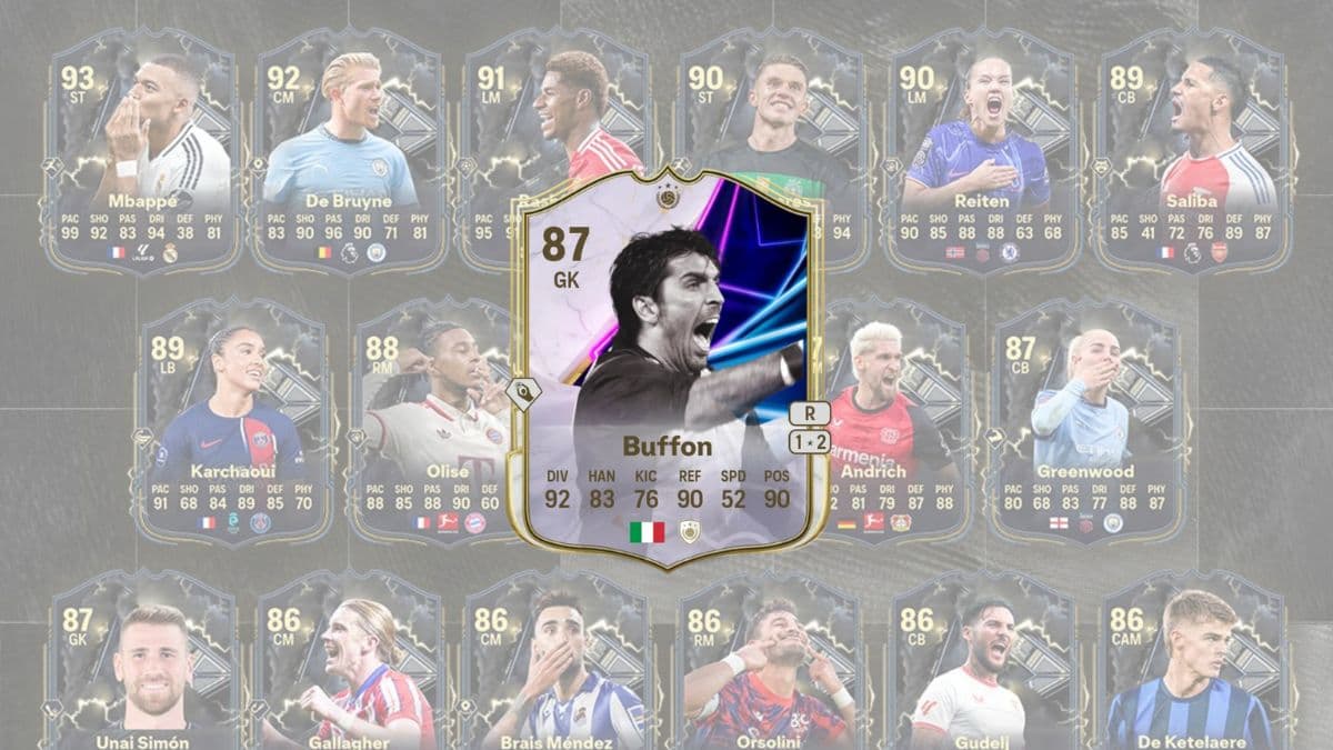 EA FC 25:この日のアイコンSBCでGianluigi Buffonを完了する方法
