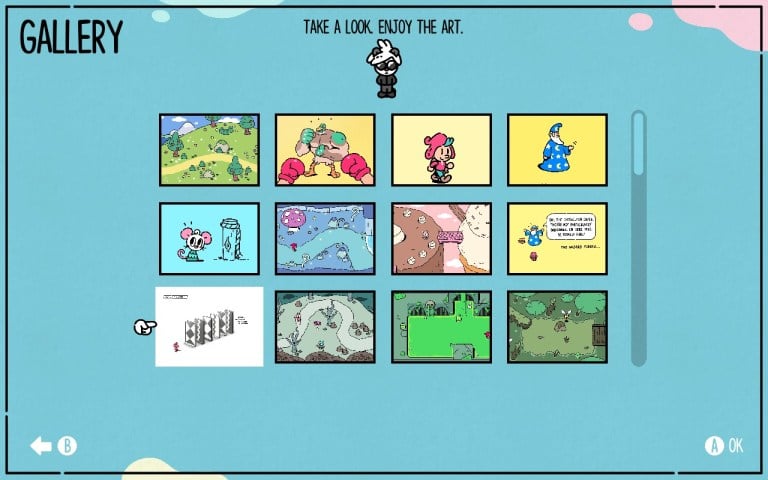 プラッキースクワイア:50のアートスクロールの場所すべて