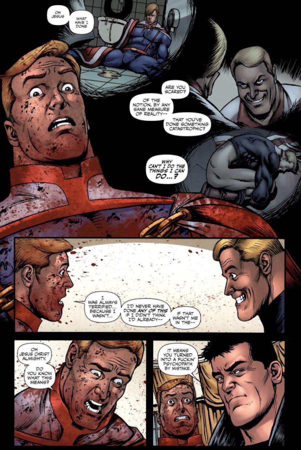 少年たちの大きな漫画本のねじれはショーを台無しにしたでしょう