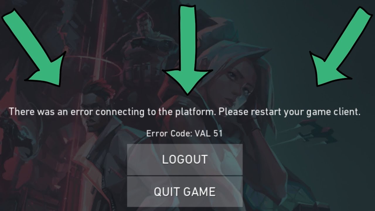 Valorantで「プラットフォームに接続するエラーがありました」を修正する方法