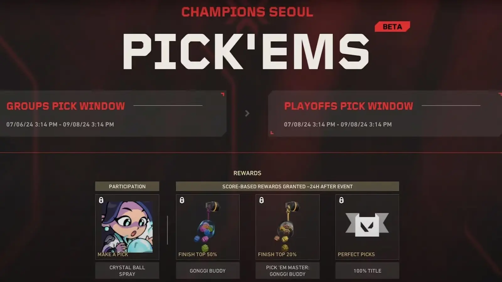 Valorant Champions 2024 Pick'ems:参加方法は?