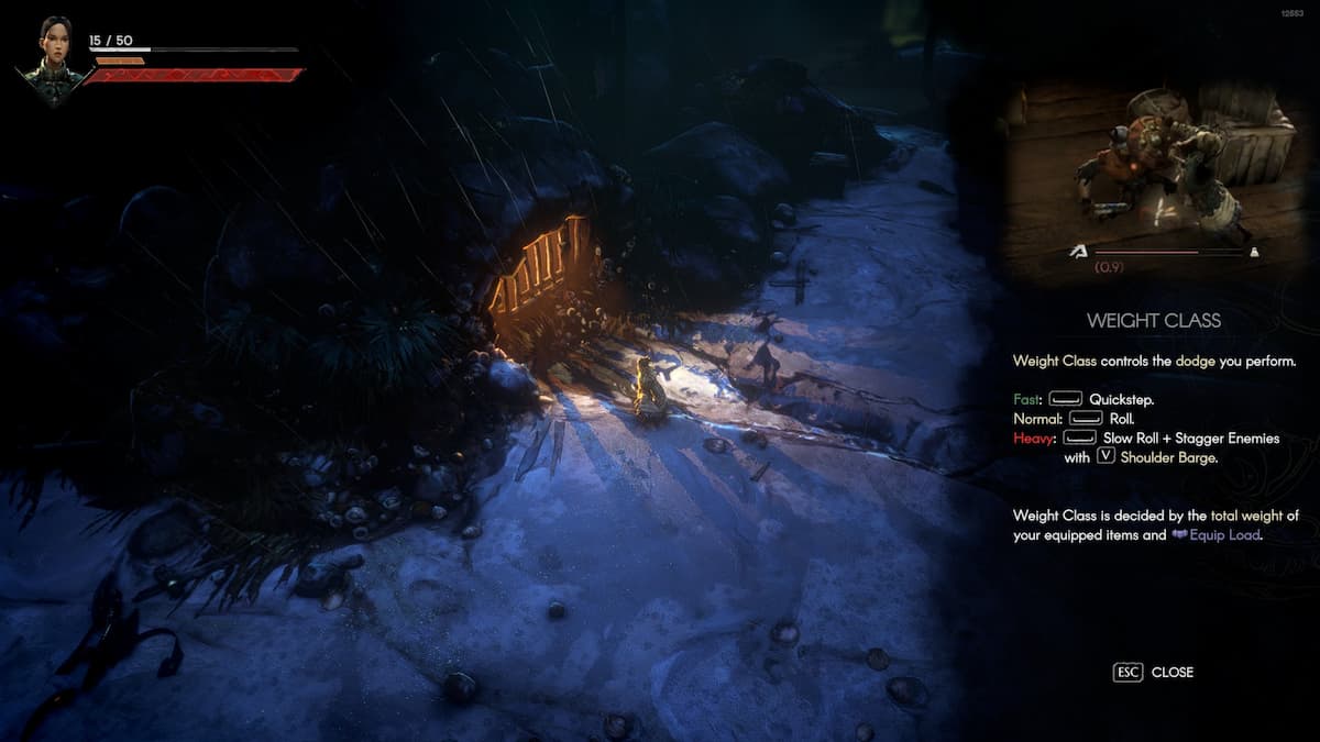 邪悪な体重のクラスには休息はありません、と説明しました