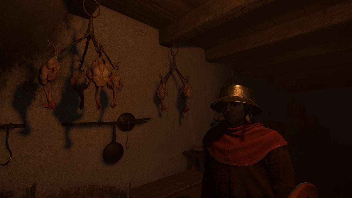 王国の城のキッチンでキャサリンを見つける場所